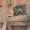 The Lion of St. Mark, Zadar, Croatia, by Walter Tyndale 1925 old vintage print