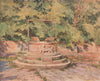 A wellhead at Zara (now Zadar), Croatia, by Walter Tyndale 1925 old print