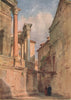 Diocletian's Palace mausoleum, Split, Croatia, by Walter Tyndale 1925 print