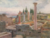 The Ruins of Salona, Croatia, by Walter Tyndale 1925 old vintage print picture