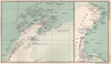 Graham Land & Victoria Land. South Pole. Antarctic. BARTHOLOMEW 1904 old map