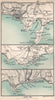 Environs of Nice, Monaco & Menton. Alpes-Maritimes. BARTHOLOMEW 1904 old map