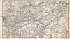 Bernese Alps. Lepontine Alps. Sion Thun Locarno. Switzerland 1904 old map