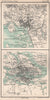 Environs of Christiania (Oslo) & Stockholm. Scandinavia Norway Sweden 1904 map