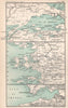Sea of Marmara; Chios Samos Ikaria Aidin; Gulf of Smyrna. Turkey 1904 old map