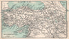 Asia Minor. Turkey Armenia Kurdistan. BARTHOLOMEW 1904 old antique map chart