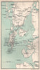 Bombay/Mumbai environs. British India. BARTHOLOMEW 1904 old antique map chart