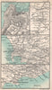 Environs of Port Elizabeth, Cape Town & Pretoria. South Africa 1904 old map