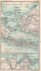 Batavia/Jakarta sketch plan. North Borneo Java Sea Singapore. Indonesia 1904 map