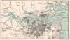 Sydney vintage sketch map. Port Jackson. New South Wales. BARTHOLOMEW 1904