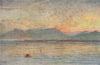 Cape Town from Table Bay, South Africa, by William Westhofen 1910 old print