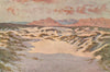 Sandhills near Muizenberg, Cape Town, by William Westhofen 1910 old print