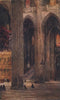 In the cathedral, Seville, Spain, by William Wiehe Collins 1909 old print