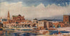 The bridge, Cordoba, Spain, by William Wiehe Collins 1909 old antique print