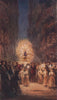Religious procession, Valencia, Spain, by William Wiehe Collins 1909 old print