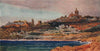 Tarragona, Spain, by William Wiehe Collins 1909 old antique print picture