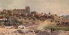 Avila, Spain, by William Wiehe Collins 1909 old antique vintage print picture