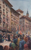 Easter Procession, Zaragoza/Saragossa, Spain, by William Wiehe Collins 1909