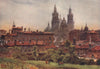 The Cathedral, Santiago de Compostela, Spain, by William Wiehe Collins 1909