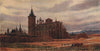 Astorga, Spain, by William Wiehe Collins 1909 old antique print picture