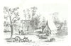 'Encampment at [Sacremento] City, Nov. 1849', California. G. Cooper litho 1853