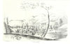 'Coloma', California gold rush, lithograph by George Cooper 1853 print