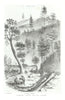 'Looking down the Big Canon', California gold rush. George Cooper litho 1853