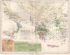 'Graecia a bello Peloponnesiaco usque ad. Philippum II…' Ancient Greece 1855 map