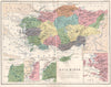'Asia Minor'. Ancient Turkey. Sigeum Chrysopolis Troas Ionia. JOHNSTON 1855 map