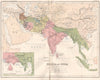 Ancient 'Persia et India', & according to Ptolemy. Indochina. JOHNSTON 1855 map