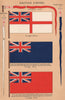 BRITISH EMPIRE FLAGS. Red Ensign White Ensign Blue Ensign & Pendants 1916
