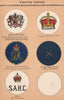 BRITISH EMPIRE BADGES. Consuls. Military Authorities. S. Africa High Comm'r 1916