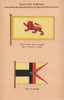 BORNEO FLAGS British North Borneo Co. Governor of Sabah. Rajah of Sarawak 1916