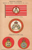 BRITISH INDIAN PORTS FLAGS & BADGES. Bombay Calcutta Rangoon Commissioners 1916