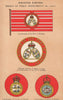BRITISH INDIAN PORTS FLAGS & BADGES. Bombay Calcutta Rangoon Commissioners 1916