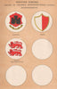 BRITISH MEDITERRANEAN ISLANDS BADGES. Gibraltar. Malta. Cyprus High Commr. 1916