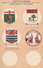 BRITISH CANADA BADGES. Manitoba. PEI. British Columbia. Newfoundland 1916