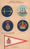 BRITISH EMPIRE FLAGS & BADGES Admiralty Board of Trade Customs Commissioner 1916