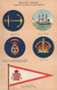 BRITISH EMPIRE FLAGS & BADGES Admiralty Board of Trade Customs Commissioner 1916