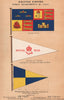 BRITISH FLAGS. Cinque Ports. Royal Mail vessels. North Sea Fisheries 1916