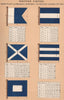 BRITISH EMPIRE SIGNAL FLAGS & PENDANTS supplied British Vessels of War 1 1916