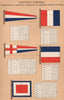 BRITISH EMPIRE SIGNAL FLAGS & PENDANTS supplied British Vessels of War 4 1916