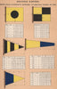 BRITISH EMPIRE SIGNAL FLAGS & PENDANTS supplied British Vessels of War 12 1916