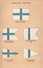 ARGENTINA FLAGS. Flotilla Captain Commander Subdivision Division Leader 1916
