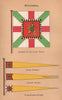 BULGARIA FLAGS. Crown Prince's Standard & Pendant. Queen's & Royal Pendant 1916