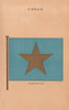 CONGO FLAG. Congo Free State. Belgian Congo 1916 old antique print picture