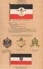GERMAN IMPERIAL FLAGS Marine Dept. Post/Foreign Office East Africa Governor 1916