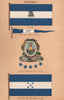 HONDURAS FLAGS. Ensign & Arms. Man-of-War Pendant. National. Merchant 1916