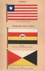 FEDERATED MALAY STATES. Ensign & Jack- Government Vessels. LIBERIA Merchant 1916