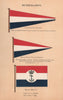 NETHERLANDS FLAGS Commodore's Pendant. Senior Naval Officer. Marine Reserve 1916